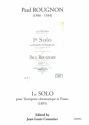 1erSolo de concert (1895) pour trompette chromatique en ut et piano