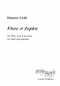 Flore et Zephir fr Flte und Klarinette Partitur und Stimmen