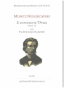 5 spanische Tnze op.12 fr Flte und Klavier Fltenstimme