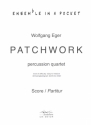 Patchwork Set fr Percussion Quartett Partitur und Stimmen