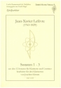 Sonaten Nr.1-3 fr 3 Klarinetten Spielpartitur