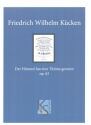 Der Himmel hat eine Thrne geweint op.63 fr Sopran (Tenor), Klarinette (Violine), Violoncello und Klavier Partitur und Stimmen