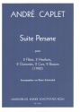 Suite persane (1900) pour 2 flutes, 2 hautbois, 2 clarinettes, 2 cors, 2 bassons partition et parties