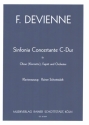 Sinfonia Concertante C-Dur fr Oboe (Klarinette), Fagott und Orchester Klavierauszug und Solo-Stimmen