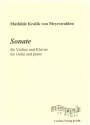 Sonate fr Violine und Klavier