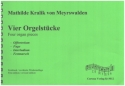 4 Orgelstcke fr Orgel