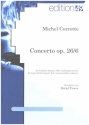 Concerto d-moll, op.26/6 fr Cembalo (Orgel), Flte und Zupforchester Partitur