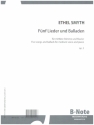 5 Lieder und Balladen op.3 fr mittlere Stimme und Klavier