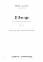 3 Songs op.31 for coloratura-soprano and piano