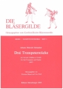 3 Trompeterstcke aus 'Arie per il Balletto a Cavallo' fr 5 Trompeten und Pauken Partitur und Stimmen