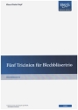 5 Tricinien f�r Blechbl�sertrio (2 Trompeten und Posaunen) Partitur und Stimmen