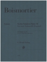 Sechs Sonaten op.14 fr 2 Violoncelli (Fagotte) 2 Partituren