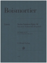 Sechs Sonaten op.14 fr 2 Violoncelli (Fagotte) 2 Partituren