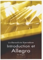 Introduction et Allegro for organ