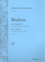2 Motetten op.74 fr gem Chor a cappella Partitur