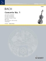 Konzert a-Moll Nr.1 BWV1041 fr Violine und Orchester fr Violine und Klavier