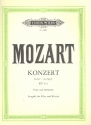 Konzert G-Dur KV313 fr Flte und Orchester fr Flte und Klavier