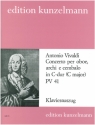 Konzert C-Dur FVII:6 PV41 RV447 fr Oboe, Streicher und Cembalo fr Oboe und Klavier