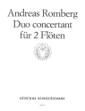 Duo concertant op.62,2 fr 2 Flten Spielpartitur