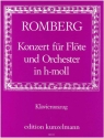 Konzert h-Moll Nr.17 op.30 fr Flte und Orchester  Klavierauszug