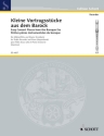 Kleine Vortragsstcke fr Alt-Blockflte und Klavier (Cembalo)