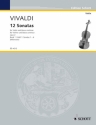 12 Sonaten op.2 Band 1 für Violine und Klavier