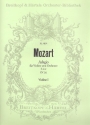 Adagio E-Dur KV261 für Violine und Orchester Violine 1
