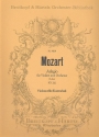 Adagio E-Dur KV261 für Violine und Orchester Violoncello / Kontrabass