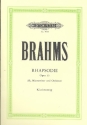 Rhapsodie op.53 fr Alt, Mnnerchor und Orchester Klavierauszug (dt)