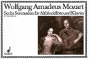 Serenade F-Dur Nr.2 KV213 für Altblockflöte und Klavier