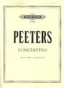 Concertino für Orgelpositiv und Cembalo Partitur