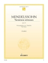 Variations serieuses op.54 fr Klavier