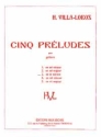 Prélude la mineur no.3 pour guitare 5 preludes nr.3
