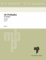 24 Preludes op.11 für Klavier