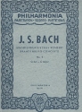 Brandenburgisches Konzert G-Dur Nr.4 BWV1049 Studienpartitur