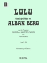 Lulu Klavierauszug (1.und 2. Akt dt)