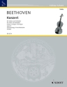 Konzert D-Dur op. 61 fr Violine und Orchester Klavierauszug mit Solostimme