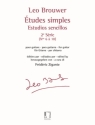 Etudes simples vol.2 (nos.6-10) pour guitare estudios sencillos