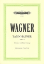 Tannhuser WWV70  Klavierauszug