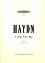 Cassation D-Dur Hob.IV:D2 für Flöte, Violine und Bc