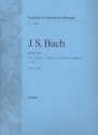 Konzert f-Moll BWV1056 fr Cembalo, Streicher und Bc Partitur