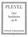 3 concertante Trios op.10 fr Streichtrio Stimmen