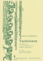 Variationen ber 'La ci darem la mano' fr 3 Flten (2 Flten und Altflte in G) Partitur und Stimmen