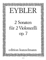 2 Sonaten op.7 fr 2 Violoncelli Stimmen