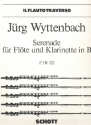 Serenade für Flöte und Klarinette  Partitur