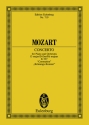 Konzert D-Dur KV537 für Klavier und Orchester Studienpartitur