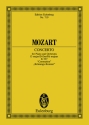 Konzert D-Dur KV537 fr Klavier und Orchester Studienpartitur