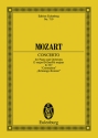 Konzert D-Dur KV537 fr Klavier und Orchester Studienpartitur