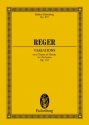 Variationen und Fuge ber ein Thema von Mozart op.132 fr Orchester Studienpartitur