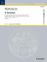 6 Sonaten Band 1 (Nr.1-3) fr Altblockflte (Oboe/Flte/Violine) und Bc